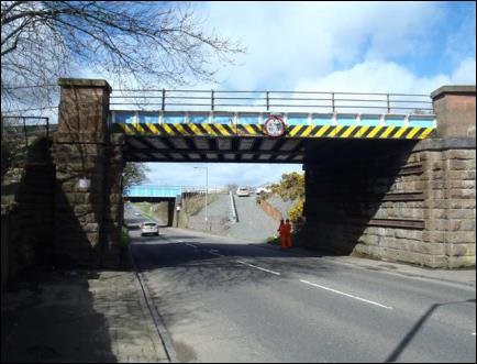 Bridge replacement work back on track for Glasgow Road, Carmuirs: Glasgow Road, Carmuirs work back on track