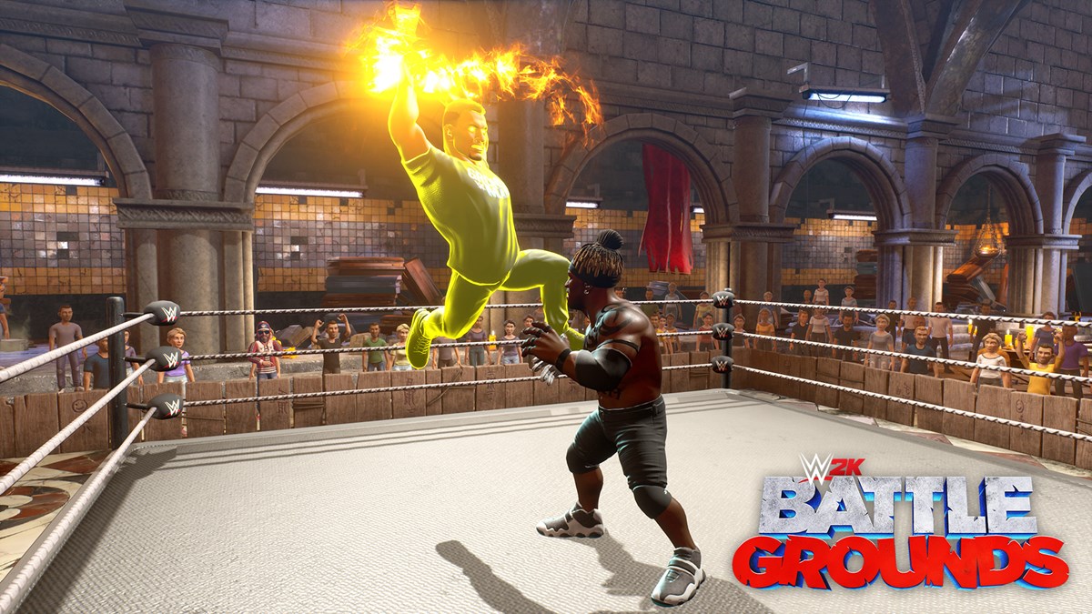 WWE2K BG Gronkster VS R-Truth 2