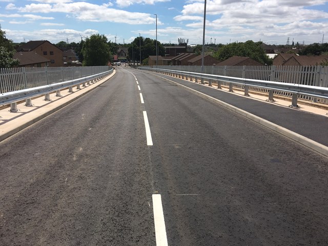 Somerton Road Bridge reopens following electrification work to improve rail journeys in South Wales