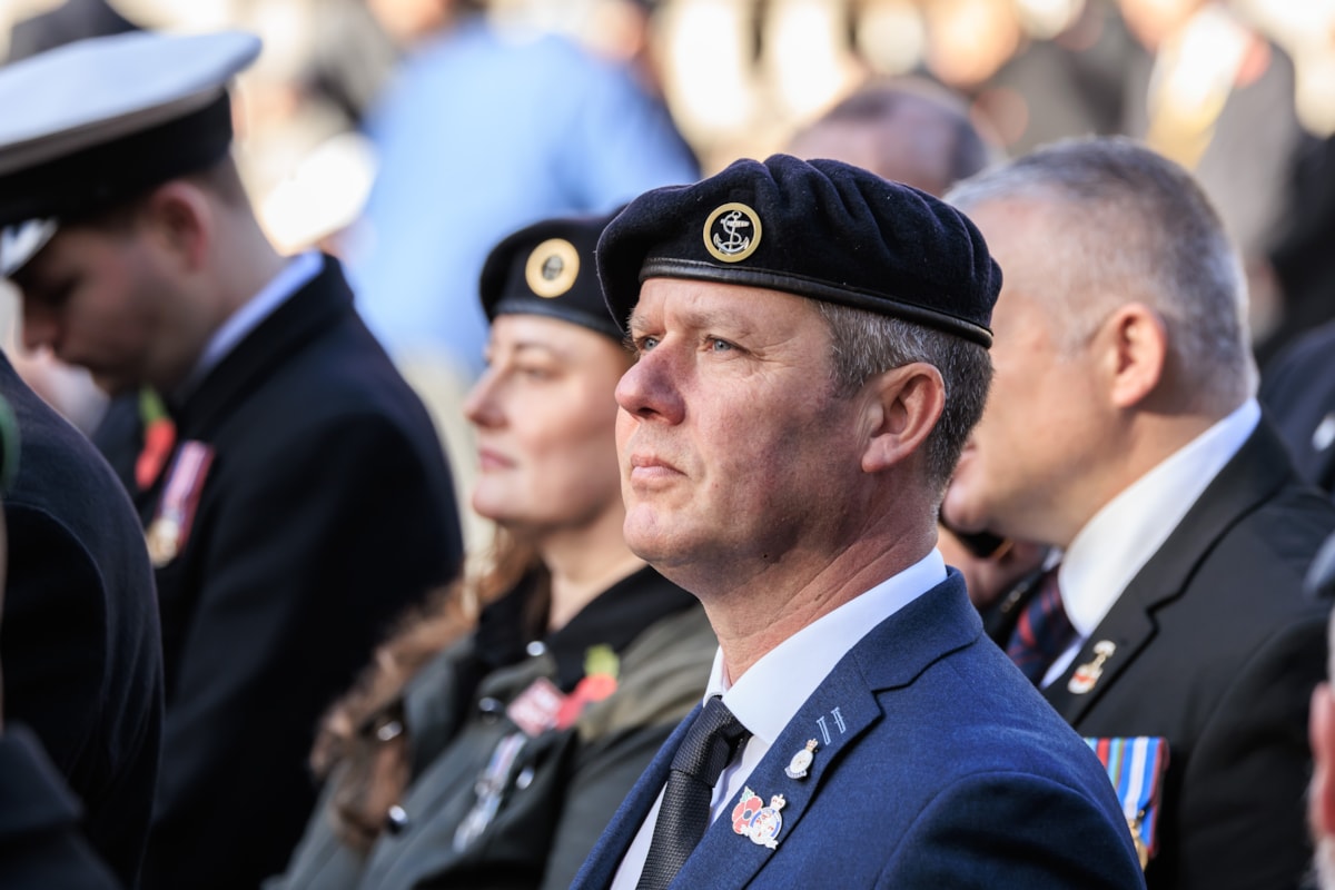 Lindsay and Dave in the parade - LNER