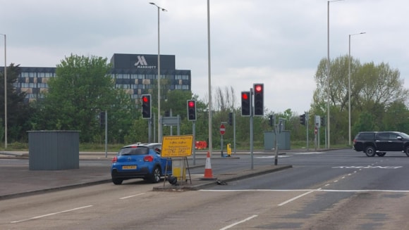 Major night works start Sunday on Paulsgrove Junction: Paulsgrove Junction