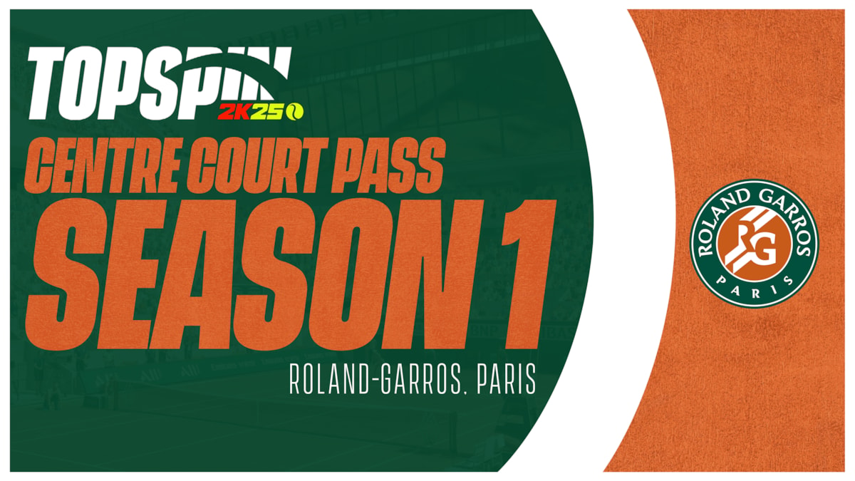 TopSpin 2K25 Centre Court Pass Season 1 Key Art