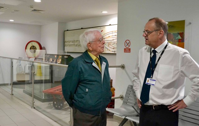 Russell Parsons in Lime Street's recently launched mini-museum