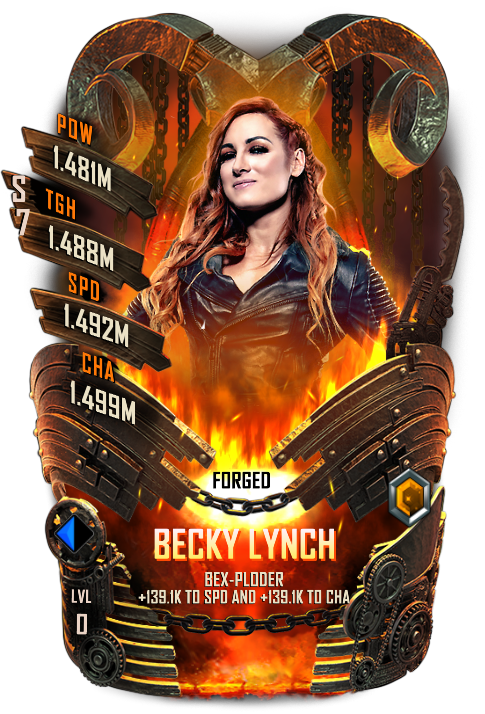WWE SuperCard Season 7 Forged Tier Becky Lynch