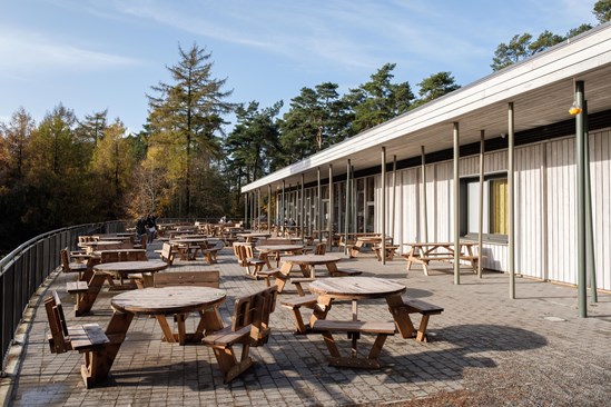 Wendover Woods Exterior terrace April 2020: Credit:drpG
Wendover Woods facilities improvement, café, terrace, HS2 Community Environment Fund, HS2 Business and Local Economy Fund, CEF, BLEF, community engagement, Bucks, Buckinghamshire, Forestry Commission, Groundwork
Internal Asset No. 11168