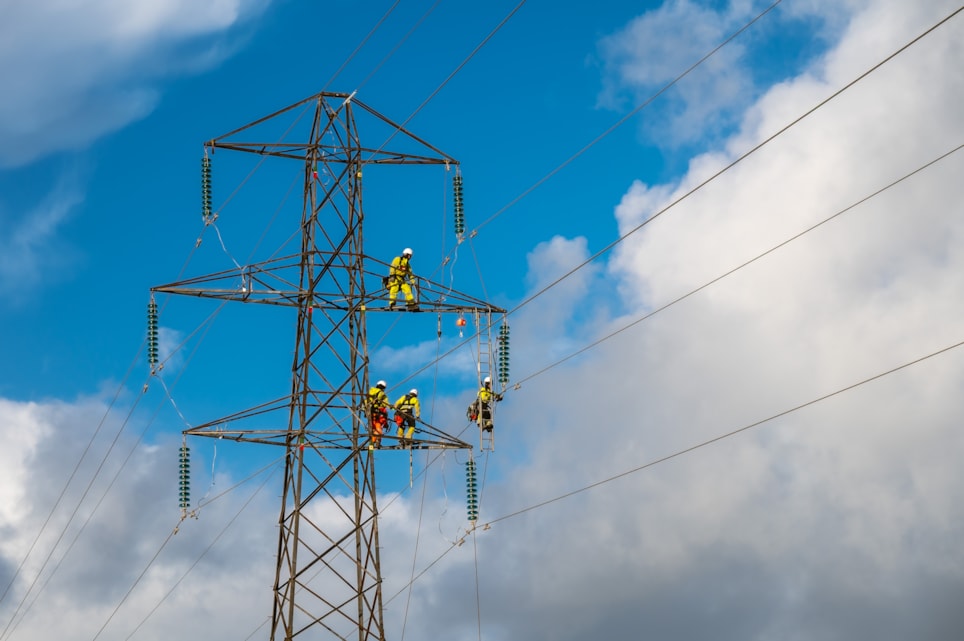 Teams at work on the Cumbria Ring project: Teams at work on the Cumbria Ring project