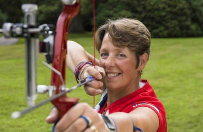 Pippa Britton is a double Paralympian in archery and Healthy Weight Cymru Ambassador