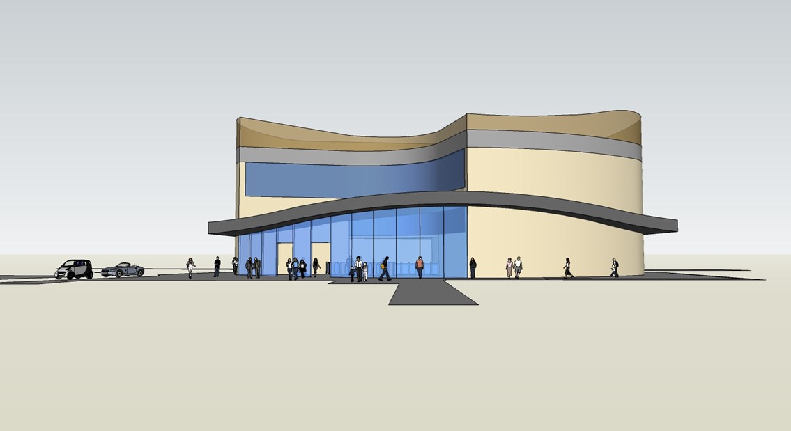 Dartford Station: Artist's impression of how Dartford station could look following a multi-million pound revamp which will modernise station facilities and provide a better end-to-end journey experience for passengers