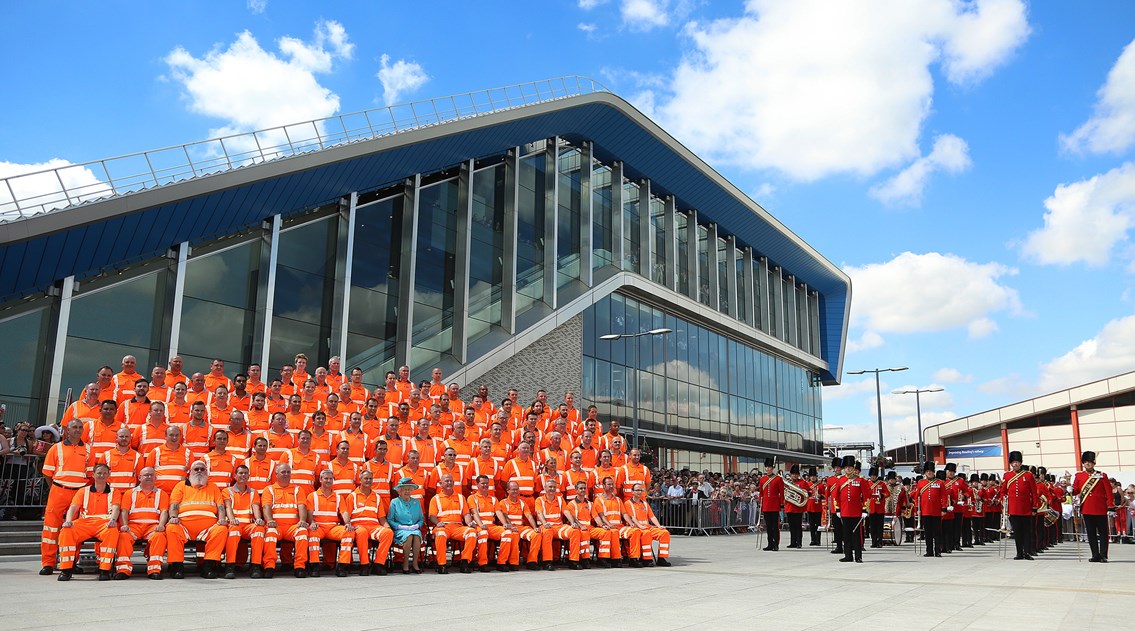 Queen visit - Reading 