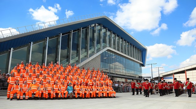 Queen visit - Reading 