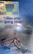 TfL Image - New speeding campaign poster-2: TfL Image - New speeding campaign poster-2