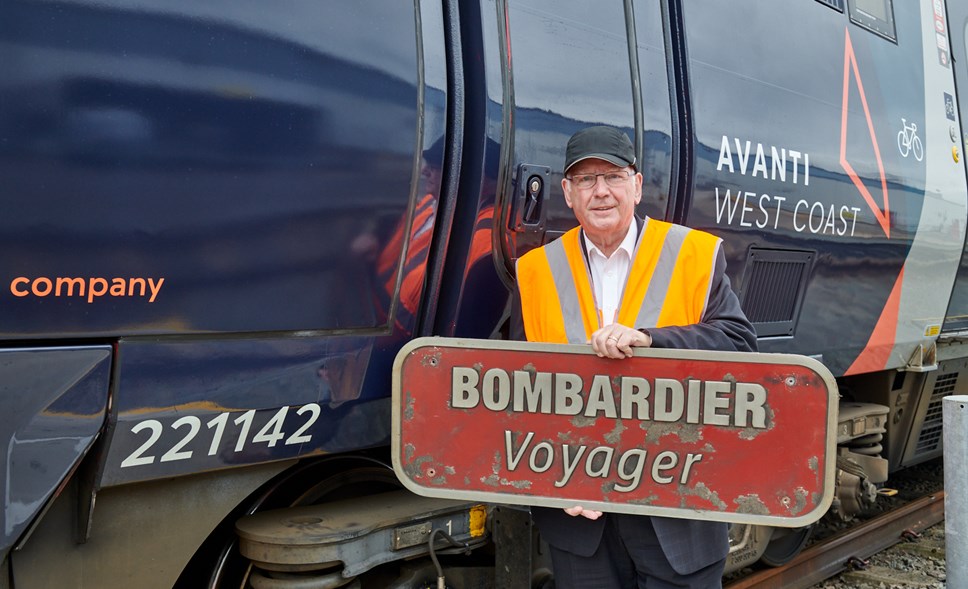 Pete Waterman - 221142 and Nameplate