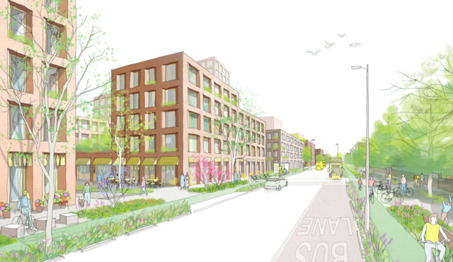 Strangeways Street view CGI