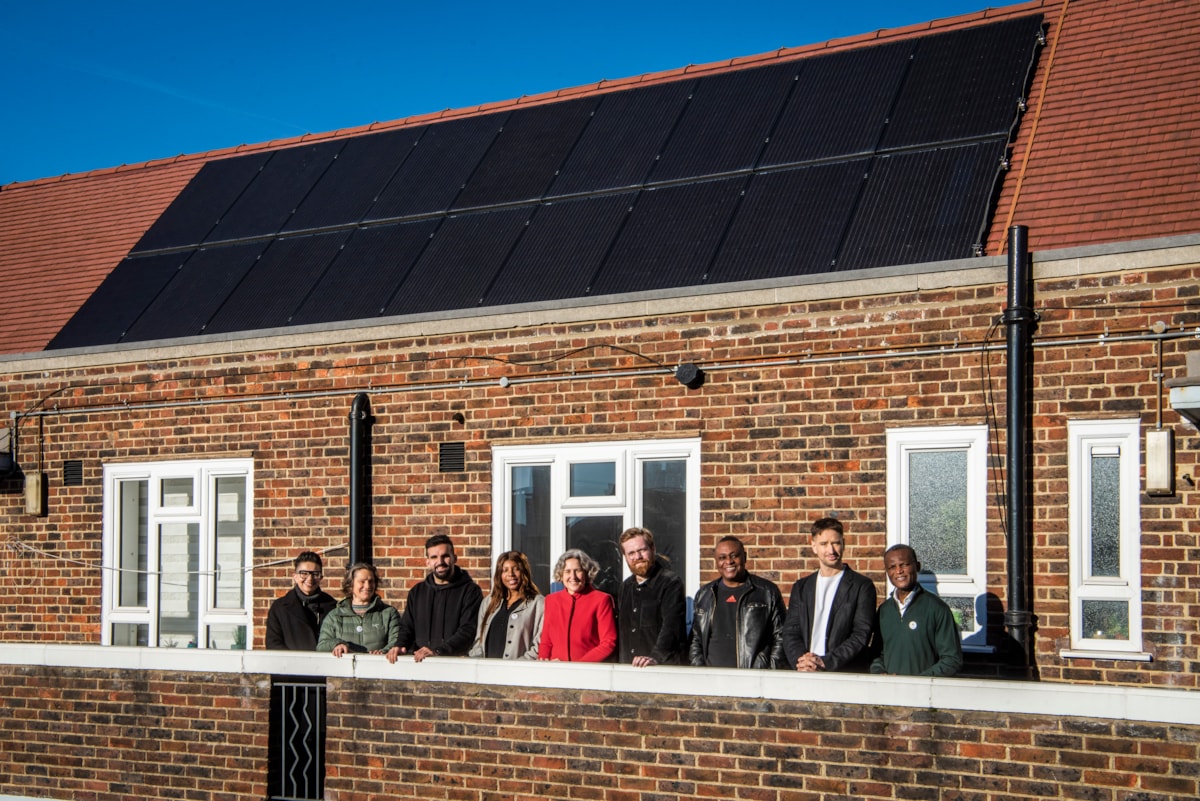 Residential solar installation