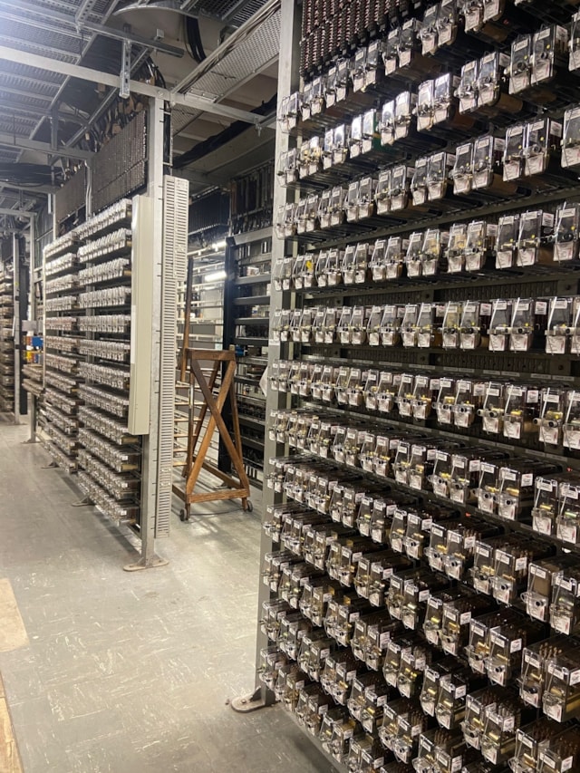 Inside Gloucester signal box- October 2025