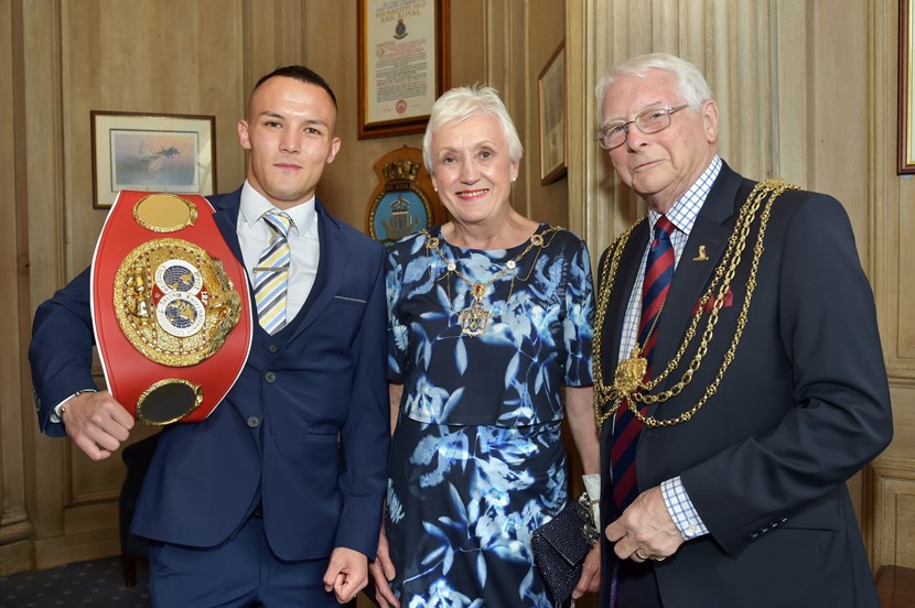 Boxing champion Josh Warrington honoured with special city civic reception: lm-lmm.jpg