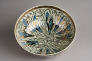 Julia Carter Preston, ‘Sgraffito’ and lustre glaze bowl, 2001.  Victoria Gallery and Museum, University of Liverpool
