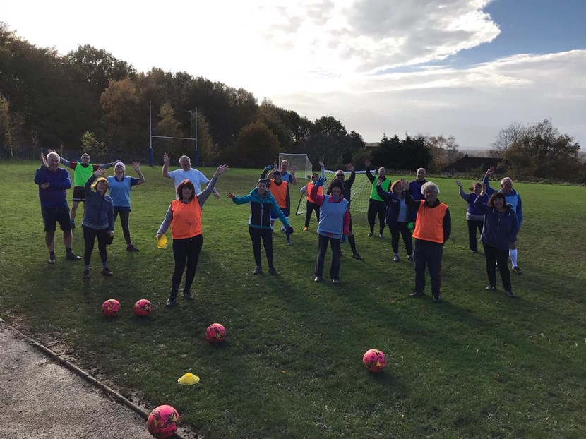 Leeds issues reminder asking people to work together to keep older people safe: Walking Football