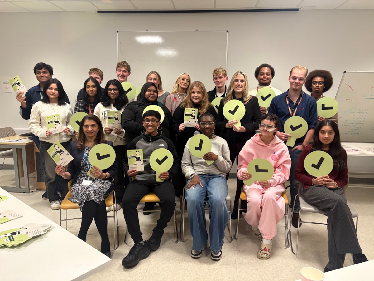 Launch of women's health materials for schools with Cardiff and Vale Youth Board and Minister for mental health and wellbeing