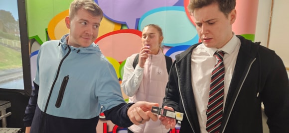 Schools project tackles youth vaping through theatre across Carmarthenshire: 20251115 164308