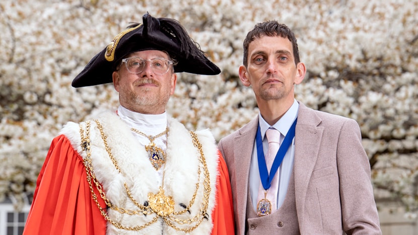 First openly gay couple become Lord Mayor and Consort of Leeds: LM2026 1