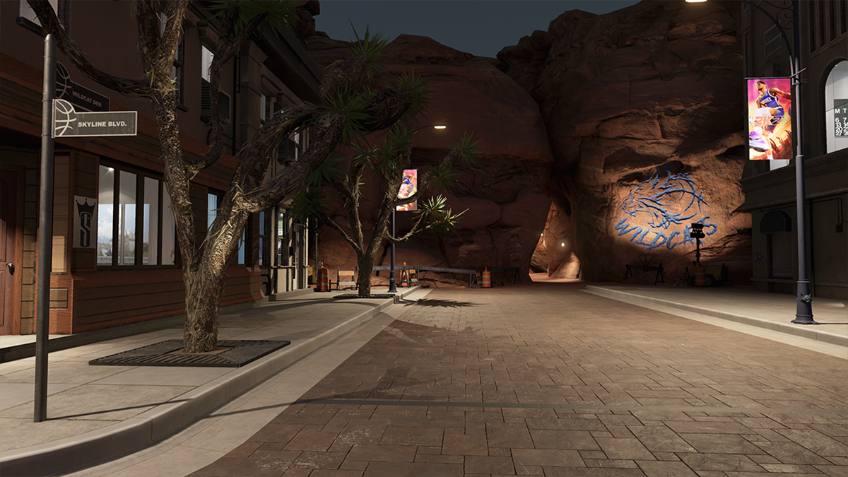 NBA 2K23 The City Wildcats Exterior