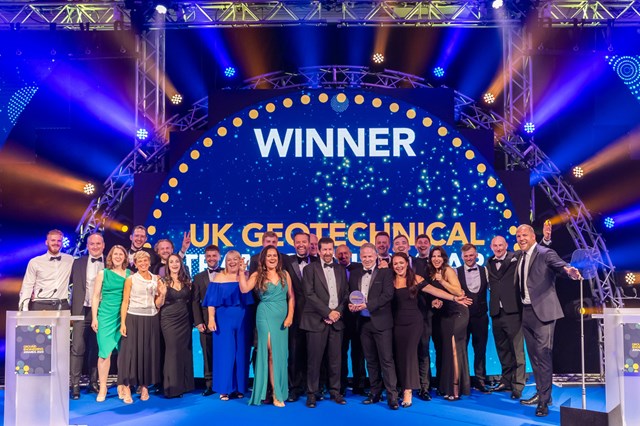 Network Rail Scotland team wins UK-wide industry award: e5f61995-node UK Geotechnical Team of the Year 2 Large