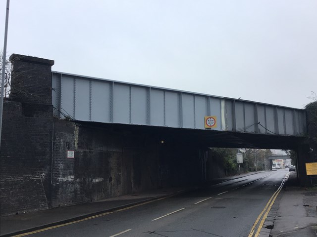 Caerleon Road Bridge Newport First phase complete