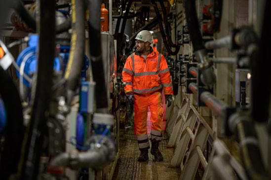 Tunnel engineer on TBM Madeleine January 2026