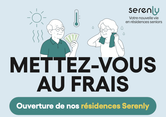 Fortes chaleurs : les résidences Serenly ouvrent leurs espaces climatisés aux seniors: Capture d’écran 2026-06-24 à 11.50.34