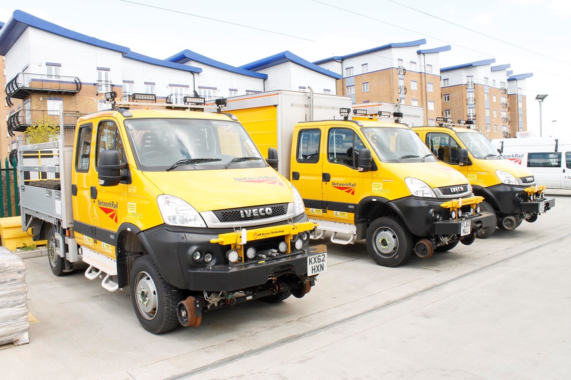 Road rail vehicle (2): Road fleet, van, road rail vehicle