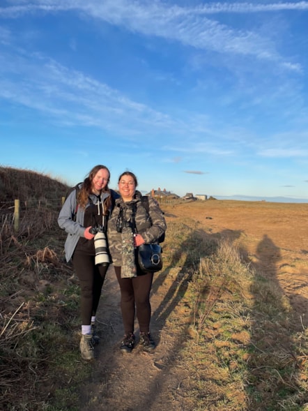 Film-makers Isobel Drake and Poppy Hothem