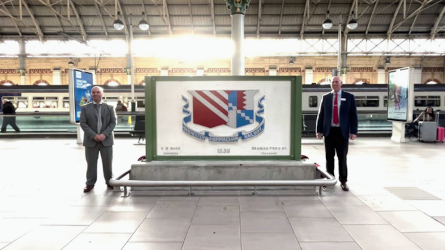 PhilJamesAlanMossWithPlaque: PhilJamesAlanMossWithPlaque