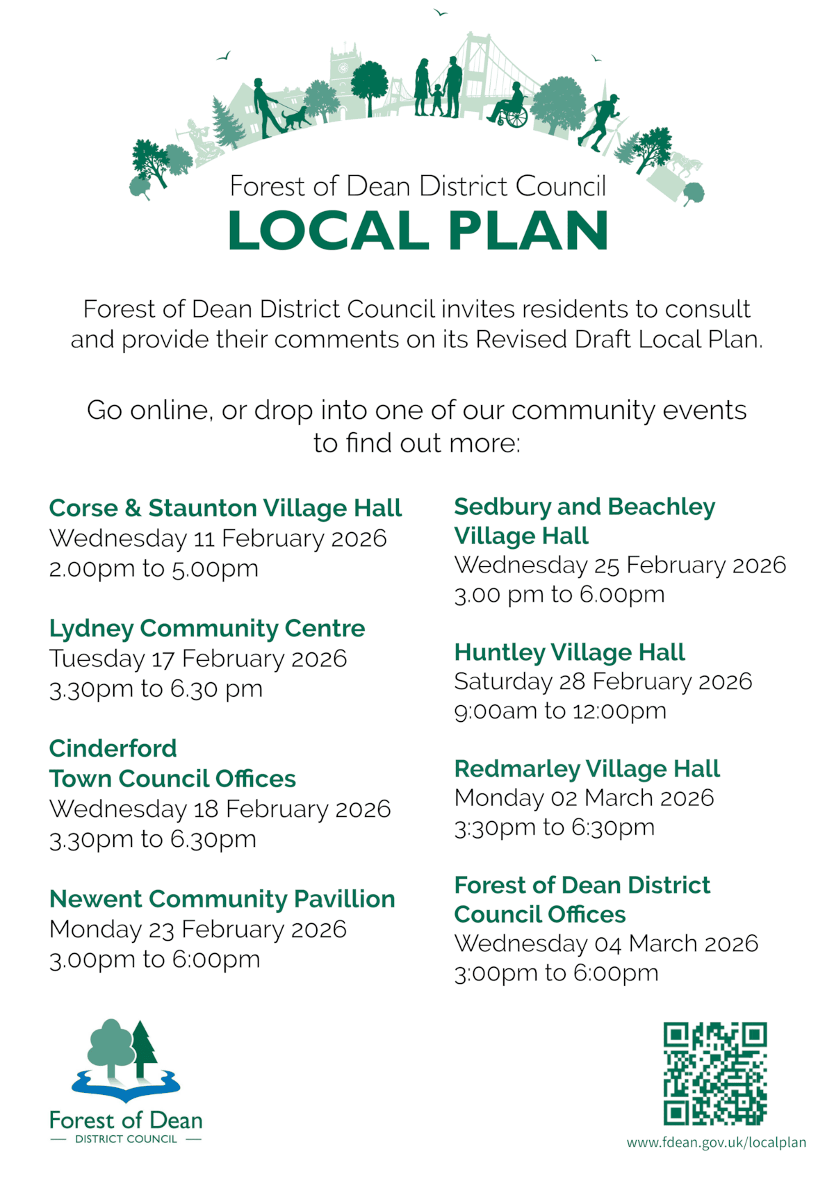 Local Plan In-Person Event Poster