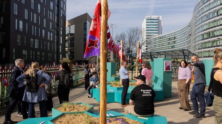 Manchester Piccadilly's first community garden opens to the public