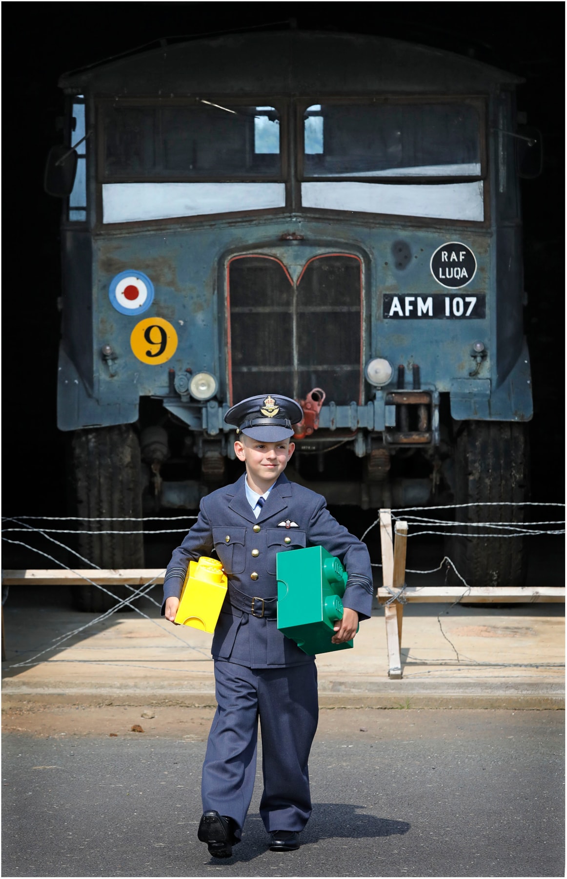 Kajus Ramanauskas gets ready for the National Museum of Flight’s 6th annual Awesome Bricks event on Saturday 15 and Sunday 16 June. Image © Paul Dodds (4)