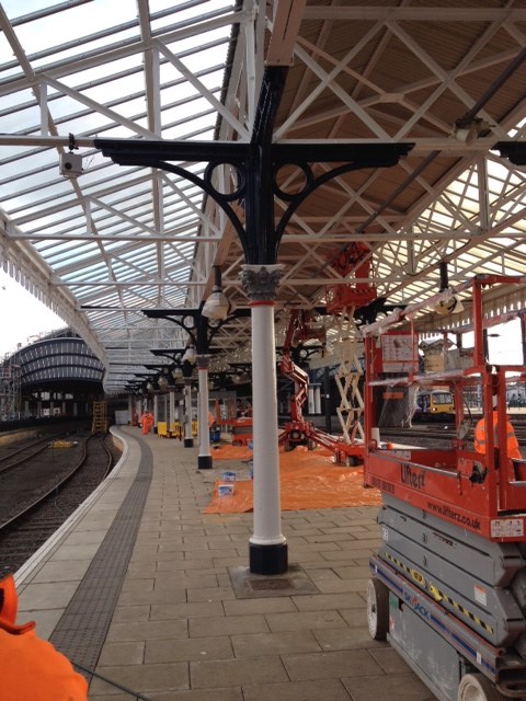 york station cleaned glazing 18.2.15