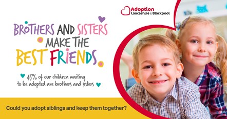 Adoption - Siblings - Press release image