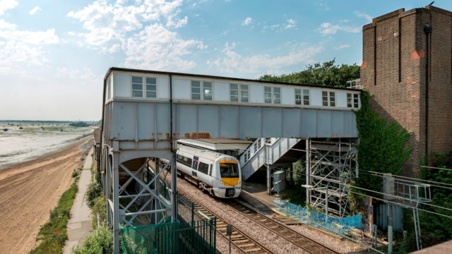 Station changes at Chalkwell as accessibility investment continues: Chalkwell station - credit c2c