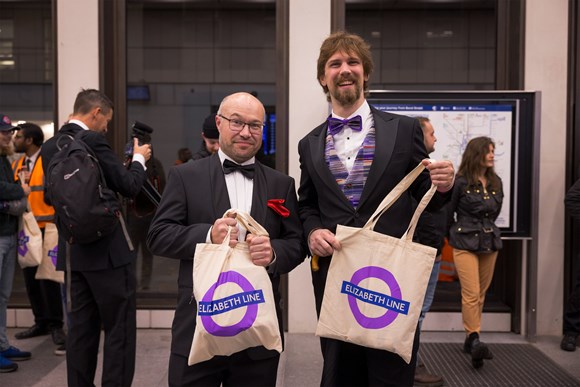 TfL Image - Customers at Bond Street Station