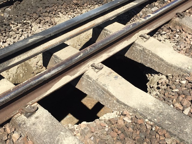 Large hole discovered under Forest Hill railway tracks pic 2