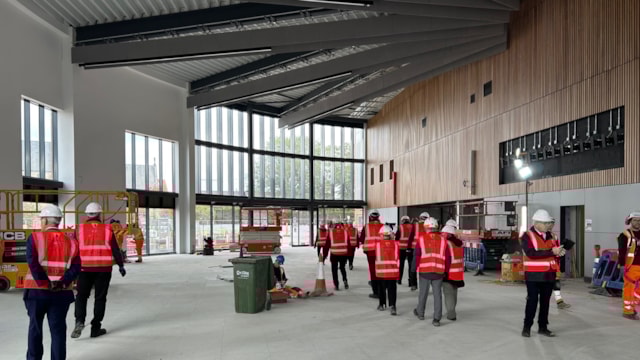Darlington power upgrade marks milestone in £140m station project: Darlington Rotunda Sept 25