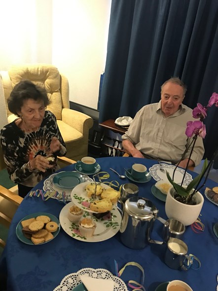 Anne and Don from Lady Elsie Finney House, Preston