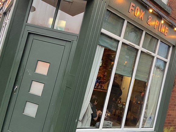 Fox and Pine Tap on the corner of Greaves Street, Oldham