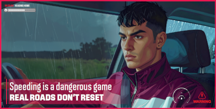 Campaign Banner - Young Drivers - Speeding - Jan 2026