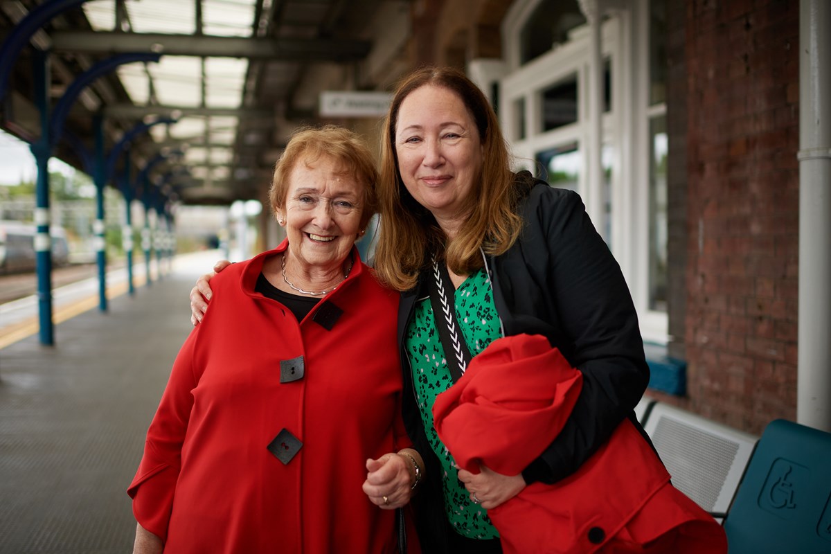 (Left to Right): June Rosen; Cari Rosen