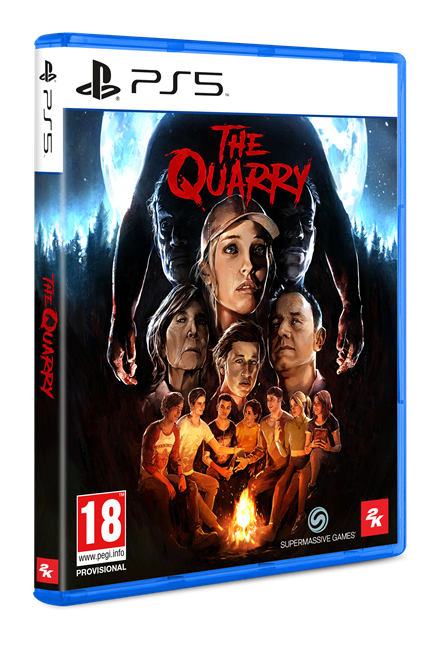 2K THE QUARRY Packaging PlayStation 5 (3D)