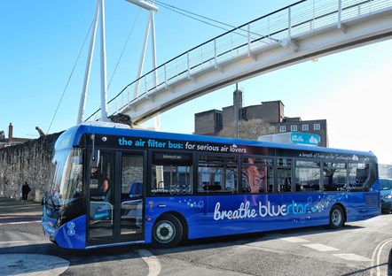 Southampton's Air Filtering Bus