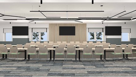 WODC Council Chamber design option A
