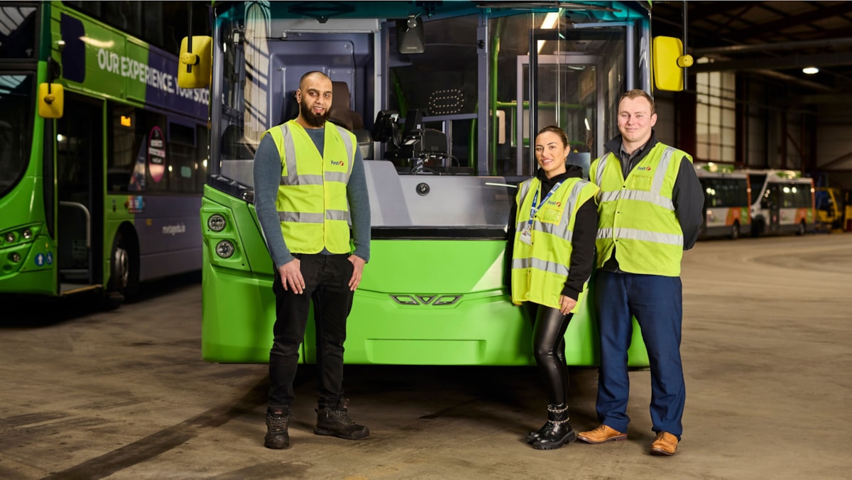 First Bus becomes the first UK bus operator to achieve Inclusive Employer status